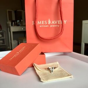 James Avery letter G ring